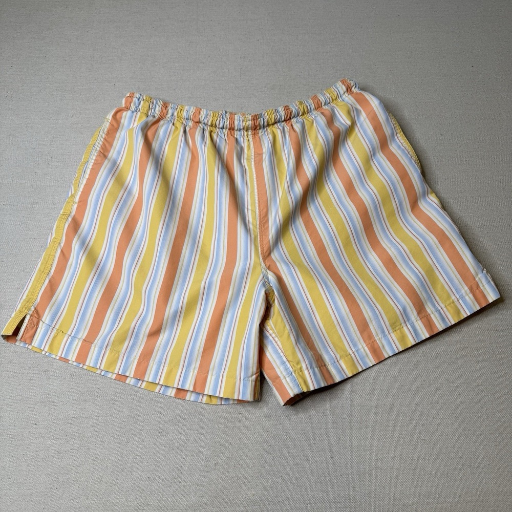 Daniel‎ Cremieux Surf Gear Men's Yellow Swim Trunks Size Large with Drawstring - Picture 2 of 11